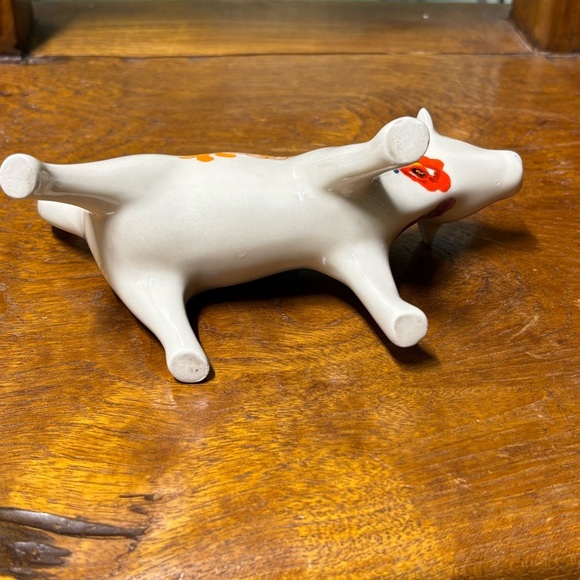 The Pioneer Woman ceramic cow creamer in Flea Market Floral pattern - Picture 6 of 7